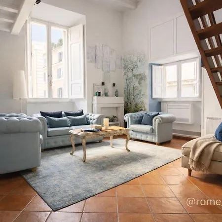 아파트 Pantheon Grand Loft, Spacious And Bright For 8 Via Dei Cestari *