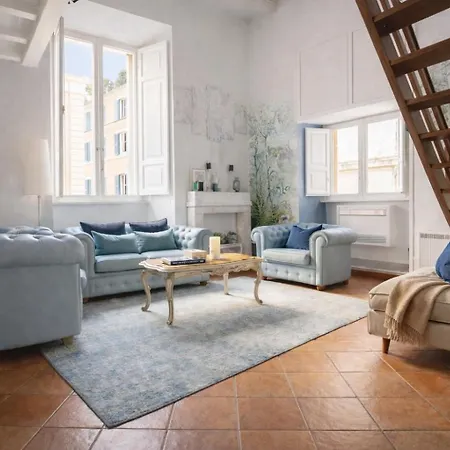Appartement Pantheon Grand Loft, Spacious And Bright For 8 Via Dei Cestari