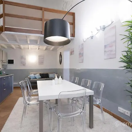 Apartmán Pantheon Grand Loft, Spacious And Bright For 8 Via Dei Cestari *