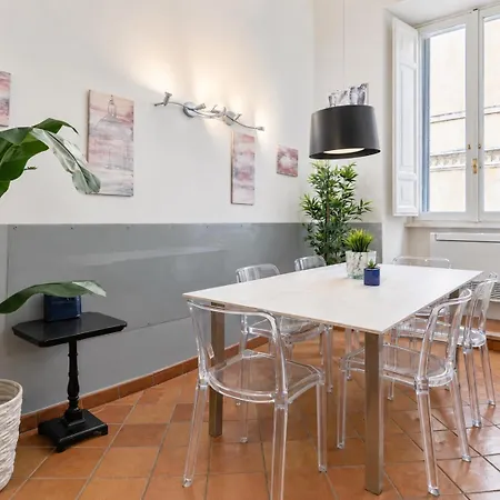 Pantheon Grand Loft, Spacious And Bright For 8 Via Dei Cestari Appartement