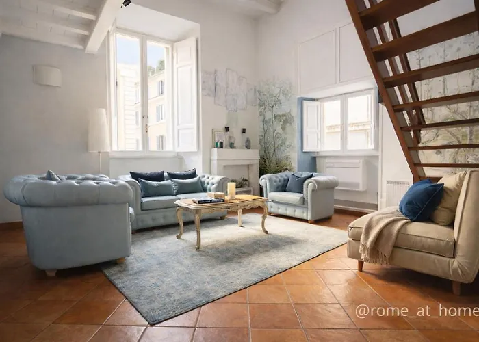 Apartmán Pantheon Grand Loft, Spacious And Bright For 8 Via Dei Cestari *