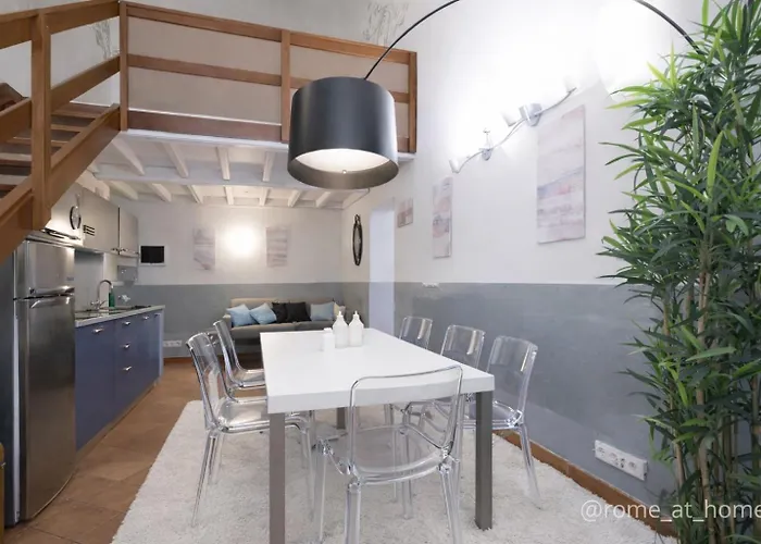 Apartmán Pantheon Grand Loft, Spacious And Bright For 8 Via Dei Cestari *
