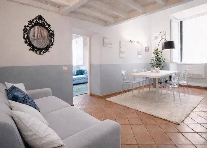 Apartmán Pantheon Grand Loft, Spacious And Bright For 8 Via Dei Cestari Řím