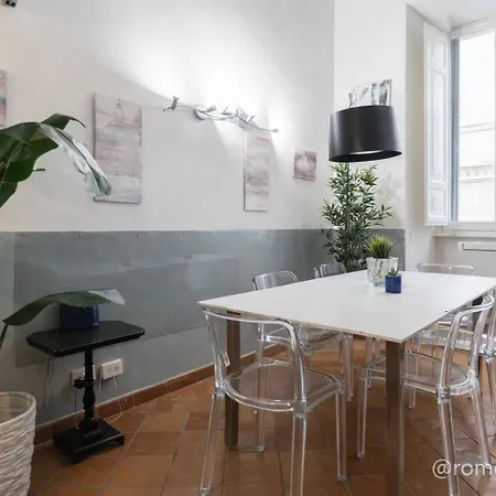 Апартаменты Pantheon Grand Loft, Spacious And Bright For 8 Via Dei Cestari